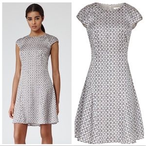 Reiss skala print dress